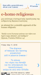Mobile Screenshot of e-homoreligiosus.blogspot.com