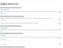 Tablet Screenshot of magliaamoremio.blogspot.com