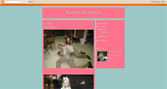 Desktop Screenshot of madelynpaige.blogspot.com
