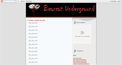 Desktop Screenshot of bearcatunderground.blogspot.com