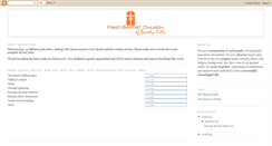 Desktop Screenshot of firstbaptistbevhills.blogspot.com
