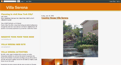 Desktop Screenshot of casalevillaserena.blogspot.com