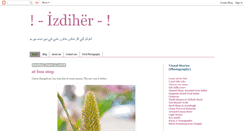 Desktop Screenshot of izdiher.blogspot.com