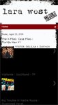 Mobile Screenshot of larawest.blogspot.com