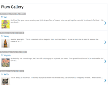 Tablet Screenshot of plumgallery.blogspot.com