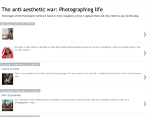 Tablet Screenshot of antiaestheticwar.blogspot.com