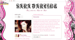 Desktop Screenshot of misssaradarling.blogspot.com