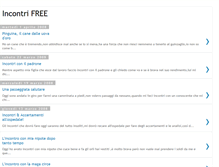 Tablet Screenshot of free-incontri.blogspot.com