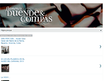 Tablet Screenshot of duendecompas.blogspot.com