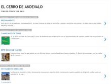 Tablet Screenshot of cerrodeandevalo.blogspot.com