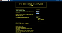 Desktop Screenshot of hmsgeneralswrestling.blogspot.com