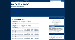 Desktop Screenshot of baotinhoc.blogspot.com