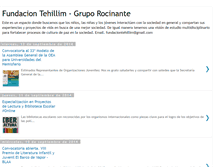 Tablet Screenshot of fundaciontehillim.blogspot.com