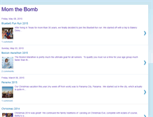 Tablet Screenshot of momthebomb.blogspot.com