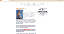 Desktop Screenshot of how-to-get-pregnant-fast-safely.blogspot.com