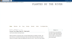 Desktop Screenshot of plantedbytheriverblog.blogspot.com