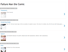 Tablet Screenshot of failuremanthecomic.blogspot.com