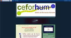 Desktop Screenshot of ceforhum.blogspot.com