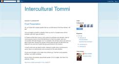 Desktop Screenshot of interculturaltommi.blogspot.com