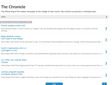 Tablet Screenshot of clcchronicle.blogspot.com