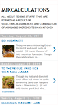 Mobile Screenshot of mixcalculations.blogspot.com