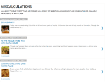 Tablet Screenshot of mixcalculations.blogspot.com