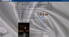 Desktop Screenshot of mardellsewing.blogspot.com