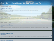 Tablet Screenshot of craigranchtexas.blogspot.com