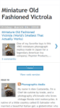 Mobile Screenshot of miniature-old-fashioned-victrola.blogspot.com