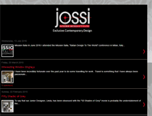 Tablet Screenshot of jossidesign.blogspot.com