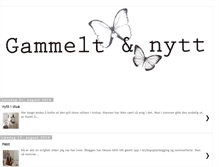 Tablet Screenshot of gammelt-og-nytt.blogspot.com