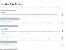 Tablet Screenshot of identityinfrastructure.blogspot.com