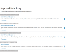 Tablet Screenshot of napturalhairstory.blogspot.com