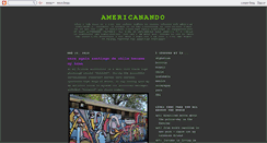 Desktop Screenshot of americanando.blogspot.com