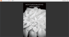 Desktop Screenshot of mentarosmarinoweddings.blogspot.com