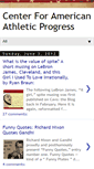 Mobile Screenshot of centerforamericanathleticprogress.blogspot.com