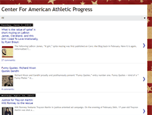 Tablet Screenshot of centerforamericanathleticprogress.blogspot.com