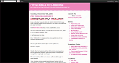 Desktop Screenshot of laughingdolls.blogspot.com