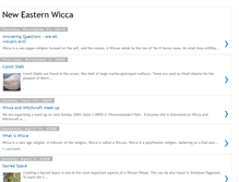 Tablet Screenshot of neweasternwicca.blogspot.com