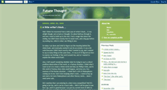 Desktop Screenshot of future-thought.blogspot.com