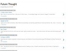 Tablet Screenshot of future-thought.blogspot.com