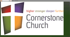 Desktop Screenshot of cornerstoneefc.blogspot.com