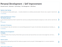 Tablet Screenshot of personaldevelopmentselfhelp.blogspot.com