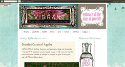 Desktop Screenshot of alifemorevibrant.blogspot.com