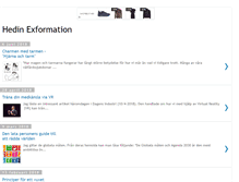 Tablet Screenshot of hedinexformation.blogspot.com