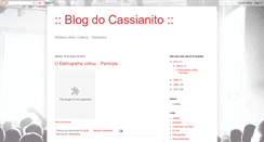 Desktop Screenshot of djcassianito.blogspot.com