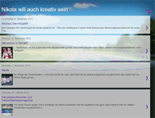 Tablet Screenshot of nikolawillauchkreativsein.blogspot.com