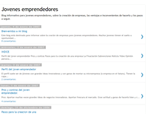 Tablet Screenshot of jov-emprendedores.blogspot.com