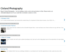 Tablet Screenshot of clelandphoto.blogspot.com