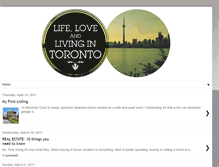 Tablet Screenshot of lifeloveandlivingintoroto.blogspot.com